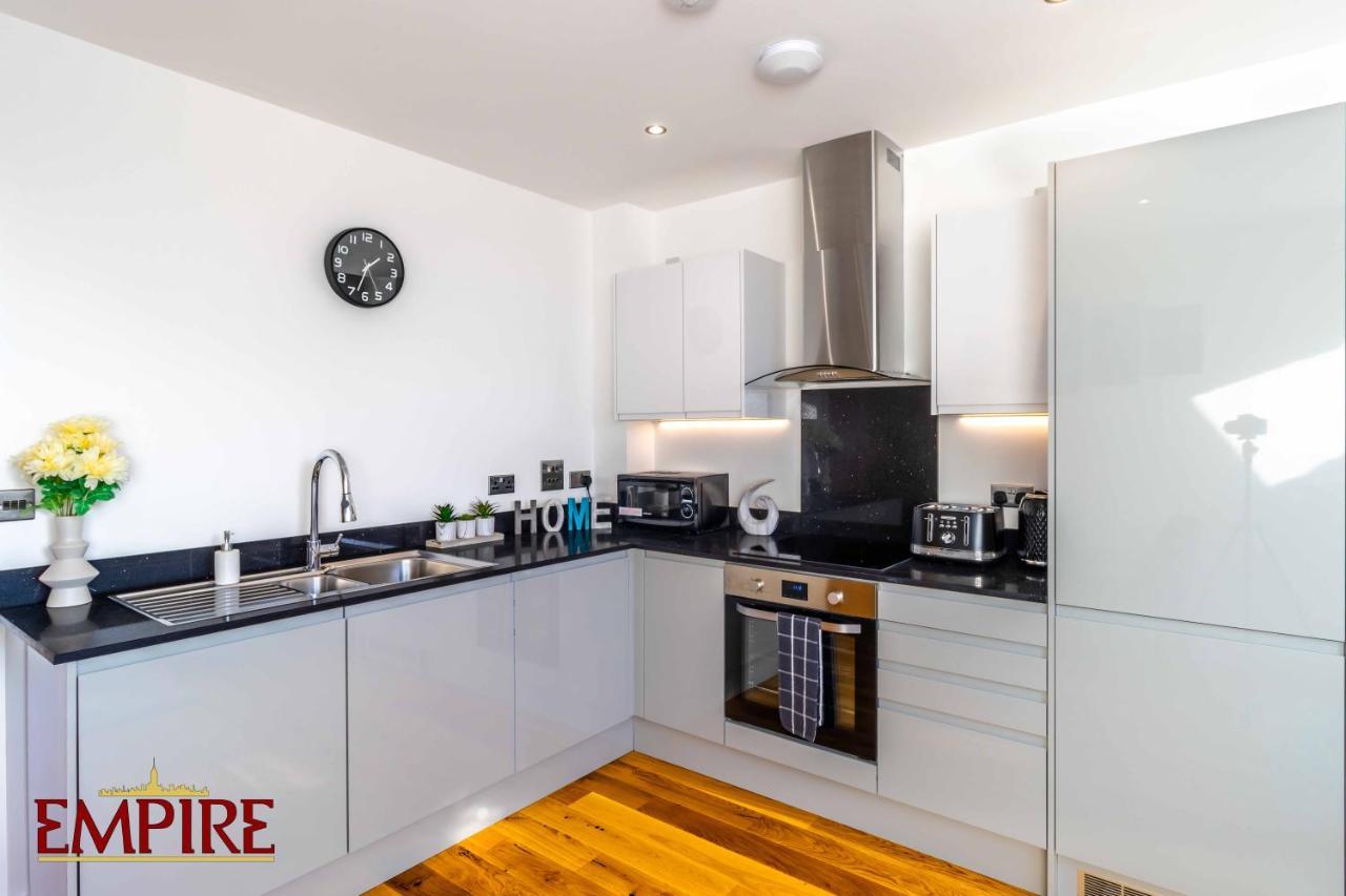 Stunning One Bedroom Duplex Apartment In Heart Of Jewellery Quarter Birmingham Exterior foto